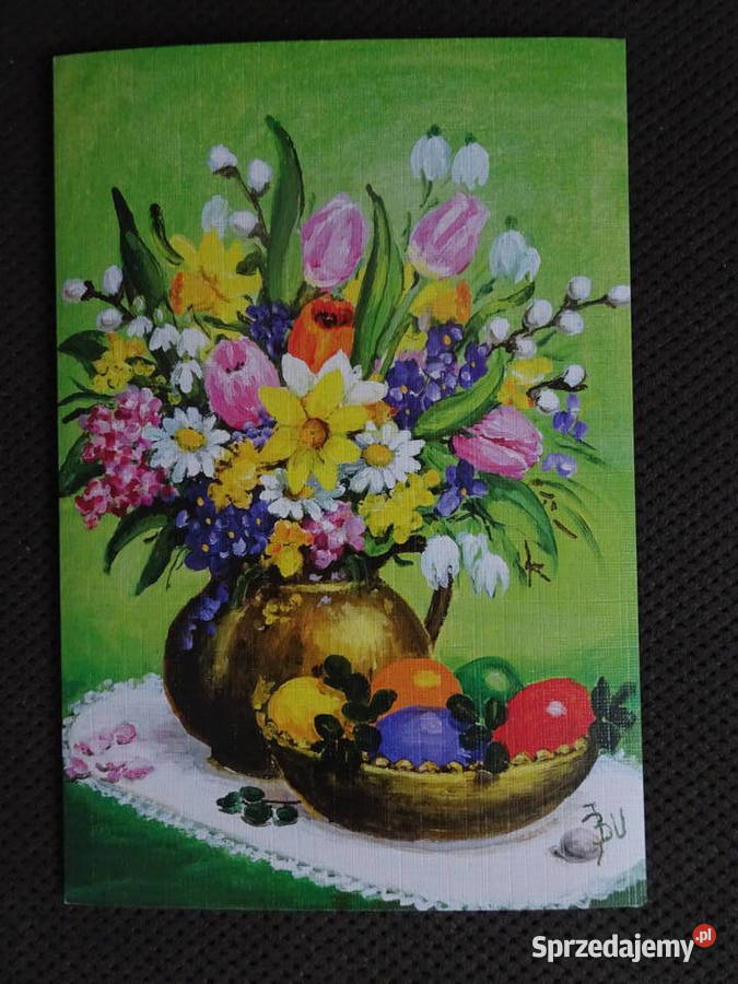 pocztówka wielkanocna Wielka Noc mazowieckie Warszawa sprzedam