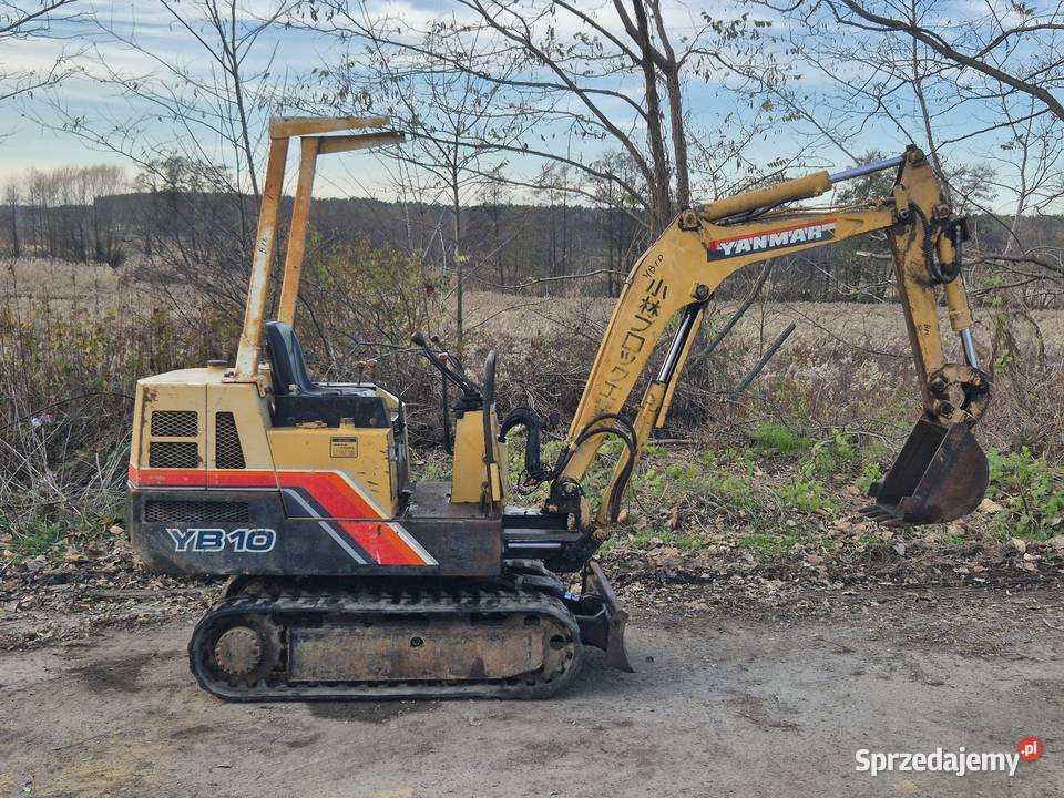 Koparka YANMAR YB10 Małuszyn