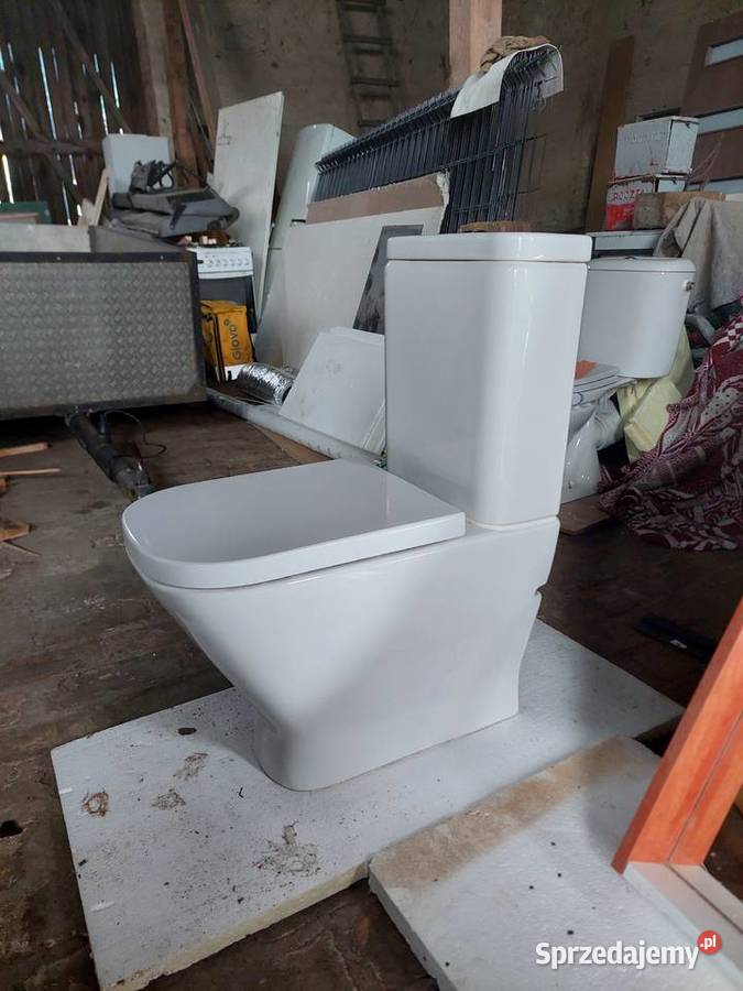 MEBLE ŁAZIENKOWE WANNA UMYWALKA WC z DESKĄ Gorzów Wielkopolski