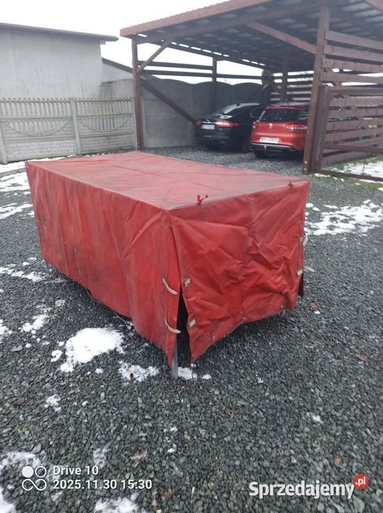 Stelaż z plandeka przyczepka Sieradz sprzedam