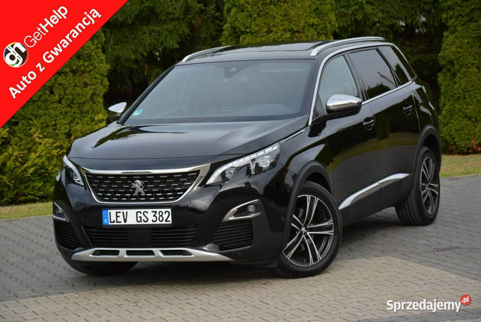 Peugeot 5008 GT Pack 7Foteli Skóry Radar Full przyciemniane szyby Ostrów Mazowiecka