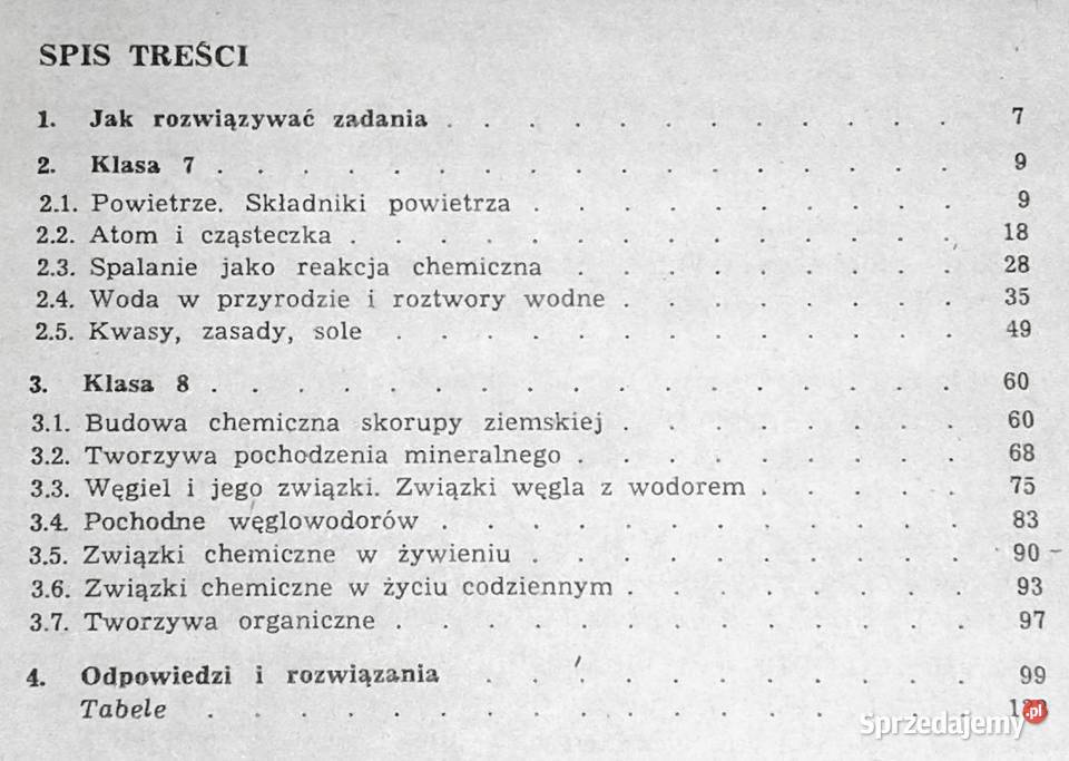 Zbiór zadań z chemii klas 7 i 8 J Mikulska Pozostałe