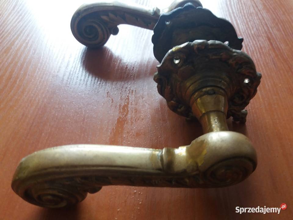 klamka mosiężna Wielowieś