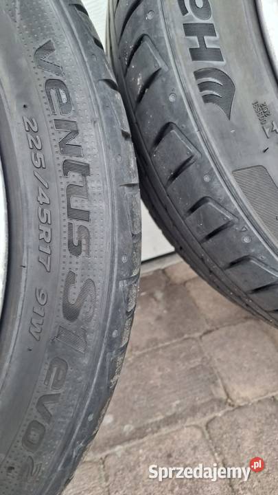Alufelgi RH Phoenix 17 5x108 z oponami 22545 Średnica 17" Samochodowe Konstancin-Jeziorna