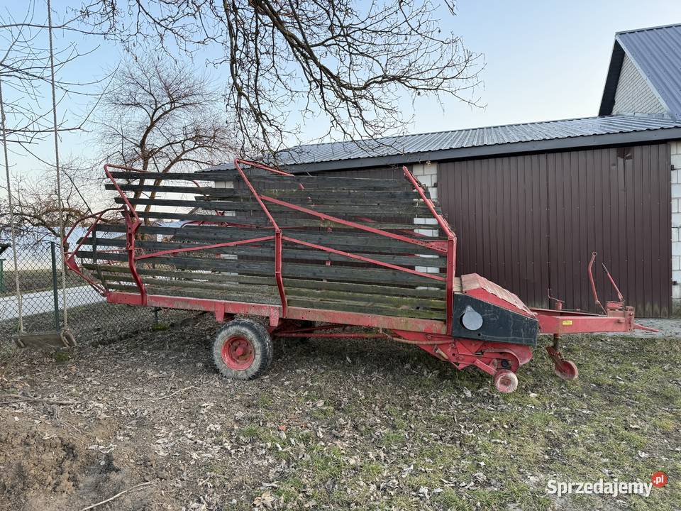 Przyczepa samozbierajaca Rolnictwo lubelskie Obsza