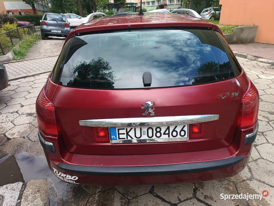 PEUGEOT 407 Kombi 16 D 2006 manualna Łódź sprzedam
