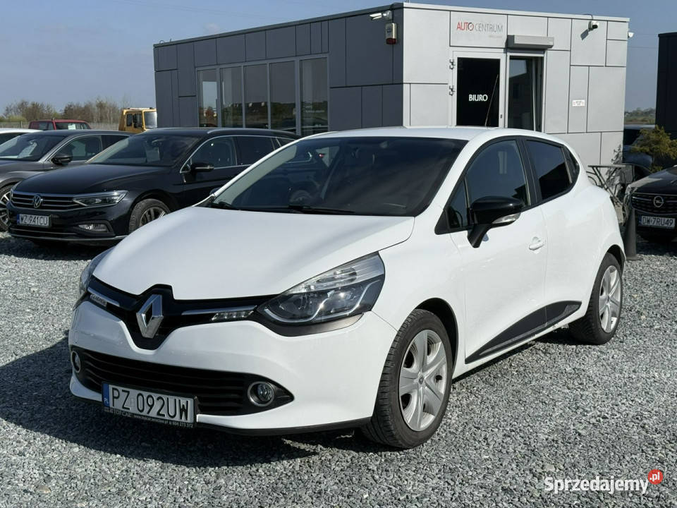 Renault Clio 15 dCi 8V 75 2016r 129 tempomat biały Wojkowice