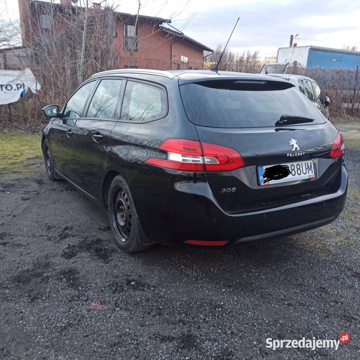 Peugeot 308 t9 X2014 16 ehdi 92 panorama dach śląskie Częstochowa