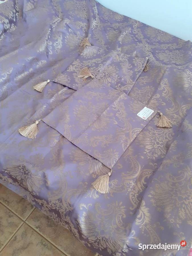 narzuta na łóżko i poszewki na poduszki Gdańsk