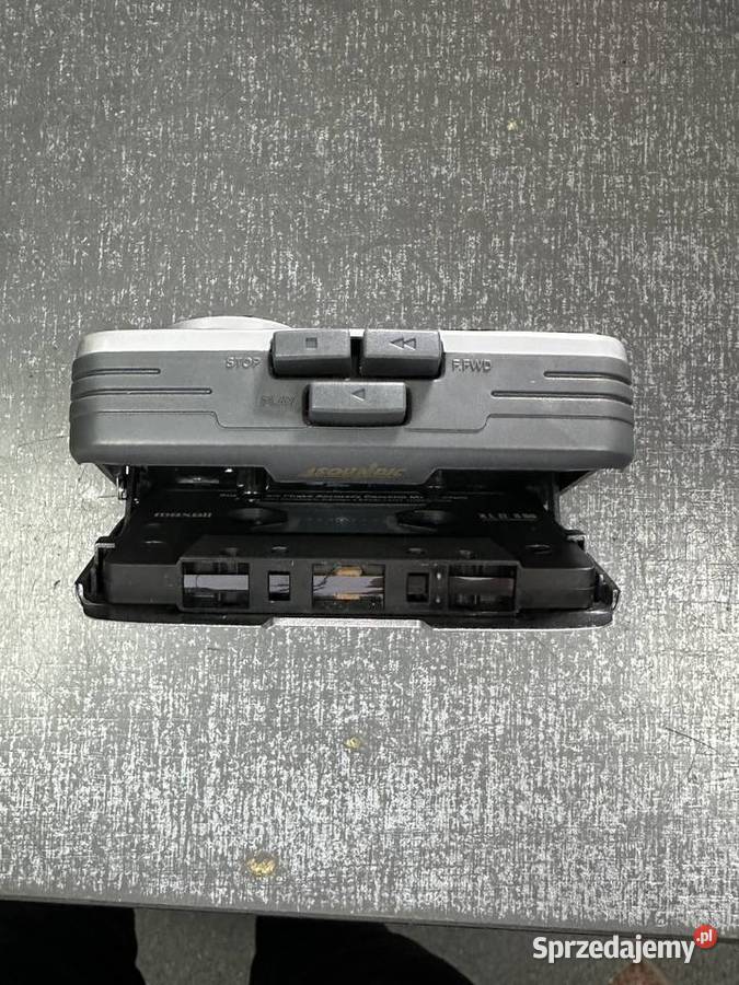 Walkman przenośny z głośnikiem i wejściem na