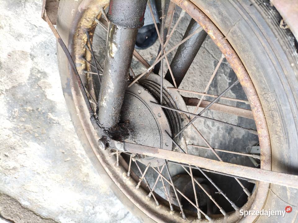 Przednie zawieszenie WSK M06Z Chodzież