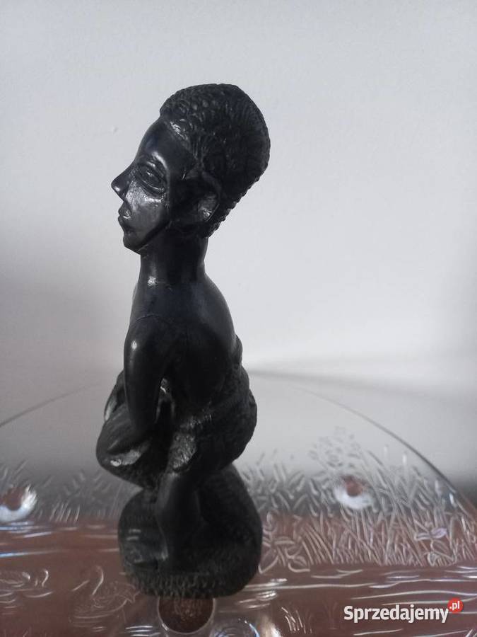 Afrykańska figurka z hebanu Toruń