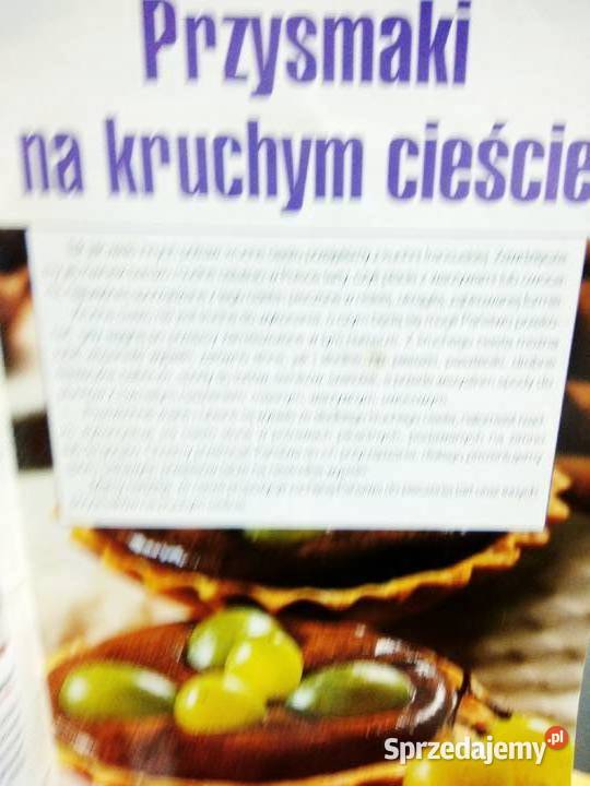Przysmaki na kruchym cieście książki kucharskie