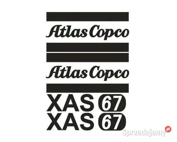 Naklejki oklejenie ATLAS COPCO XAS 67 Zamiennik Janików sprzedam