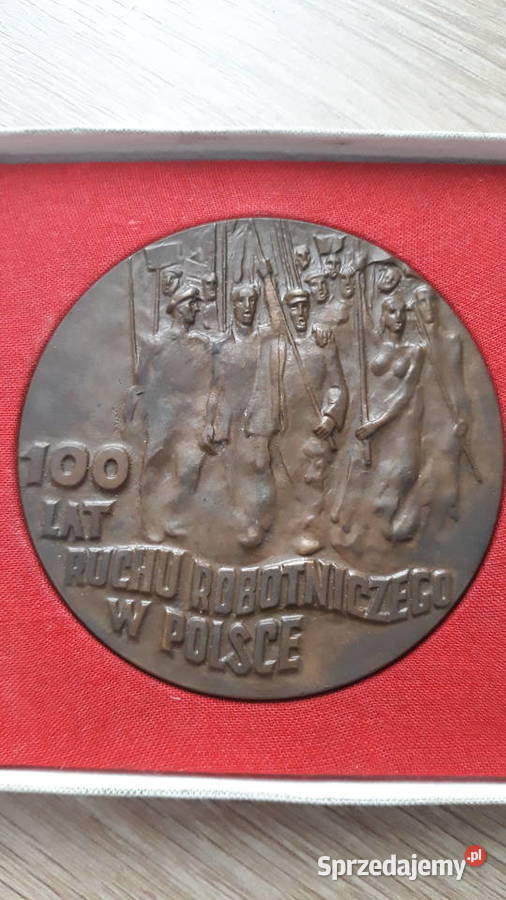 Medal100 lat Ruchu Robotniczego w Polsce80 mm wielkopolskie Konin
