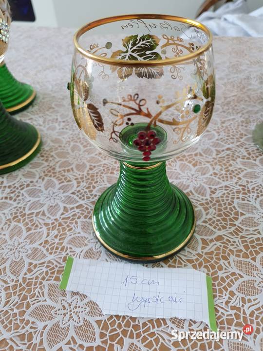 Kieliszki ozdobne Sosnowiec sprzedam