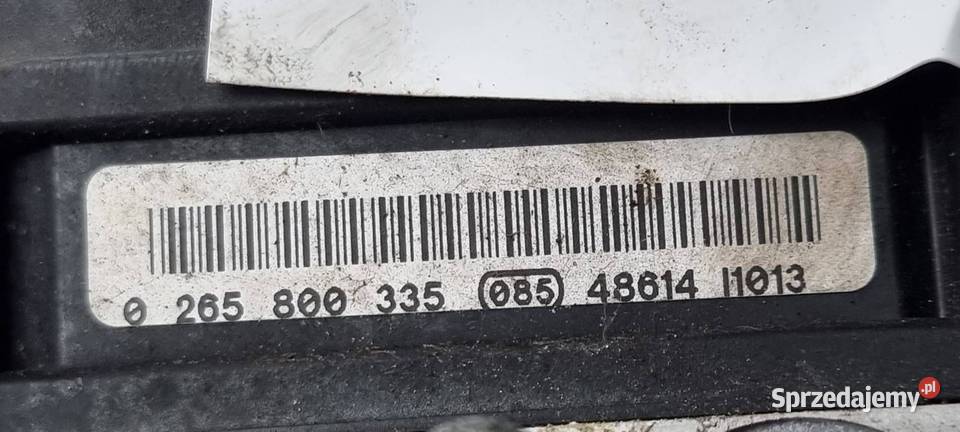 POMPA ABS HAMULCOWA RENAULT CLIO II 0265800335 osobowe Lipno