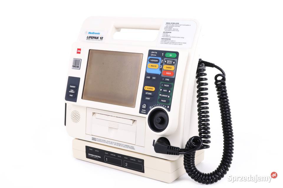Defibrylator MEDTRONIC BIPHASIC LIFEPAK 12 Kat Leszno