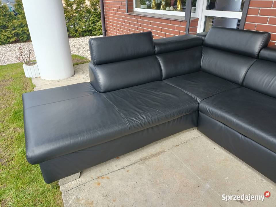 Sprzedam narożnik ze skóry wielkopolskie sprzedam