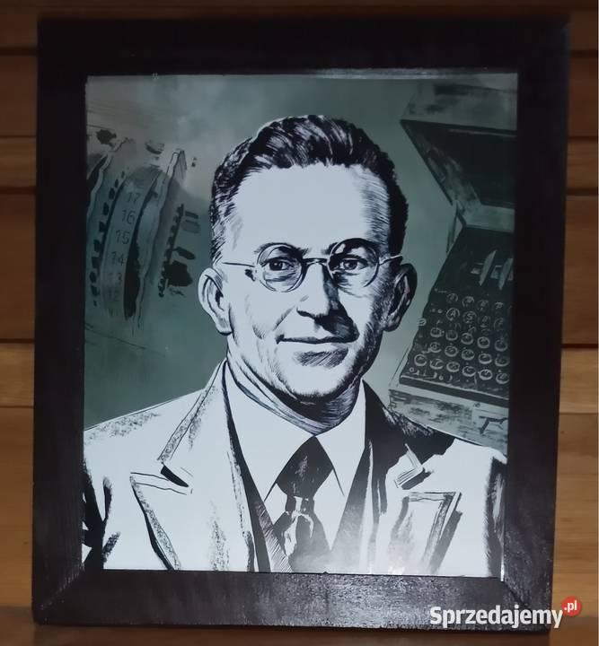 40 Obraz Marian Adam Rejewski mazowieckie Warka sprzedam