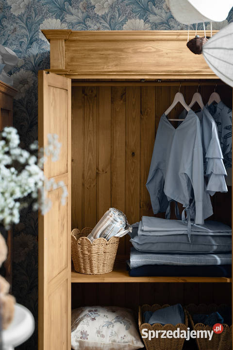 Drewniana szafa dwudrzwiowa SZY 04 Maków Podhalański