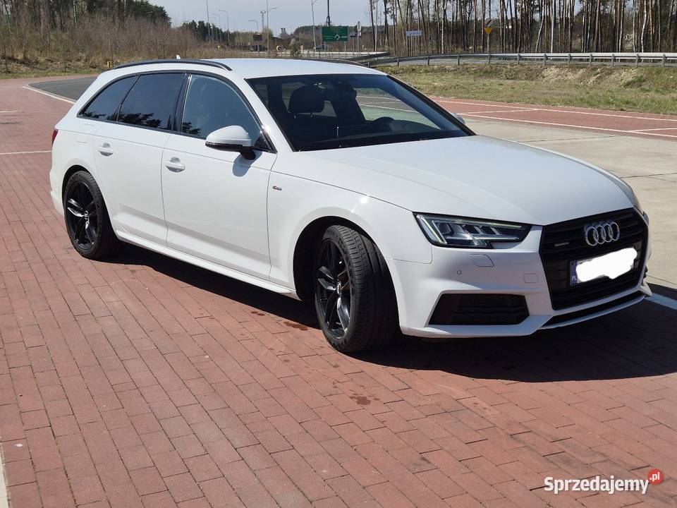Audi A4 B9 20 TDI 190 2x Sline quattro poduszka powietrzna Włoszczowa