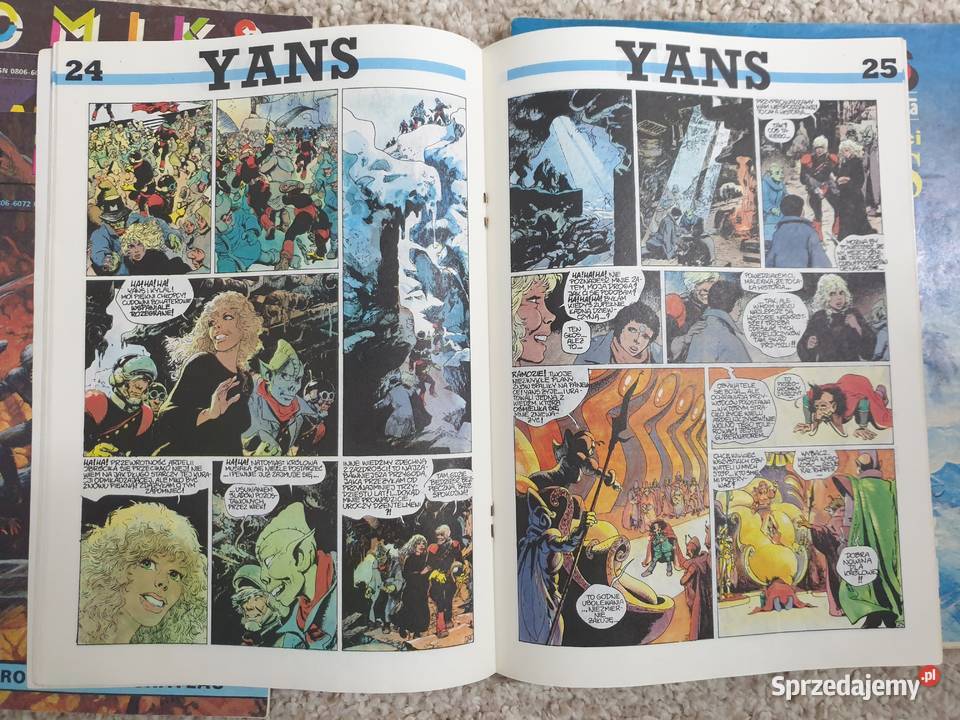 Yans Grzegorz Rosiński 5 komiksów Komiks pomorskie Gdynia