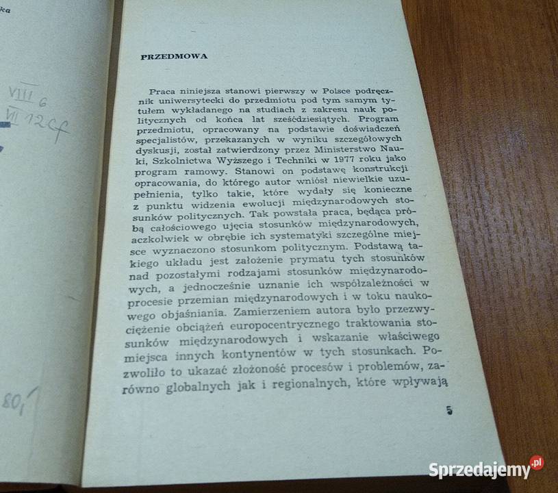Międzynarodowe stosunki polityczne Józef Kukułka pomorskie Gdańsk
