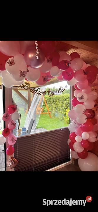 Dekoracje balonowe urodziny balon impreza Warszawa obsługa imprez