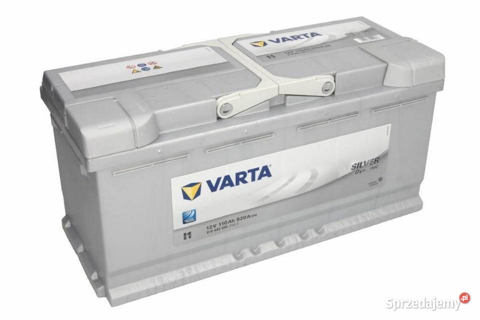 Akumulator Varta Silver I1 110 Ah 920A Łódź