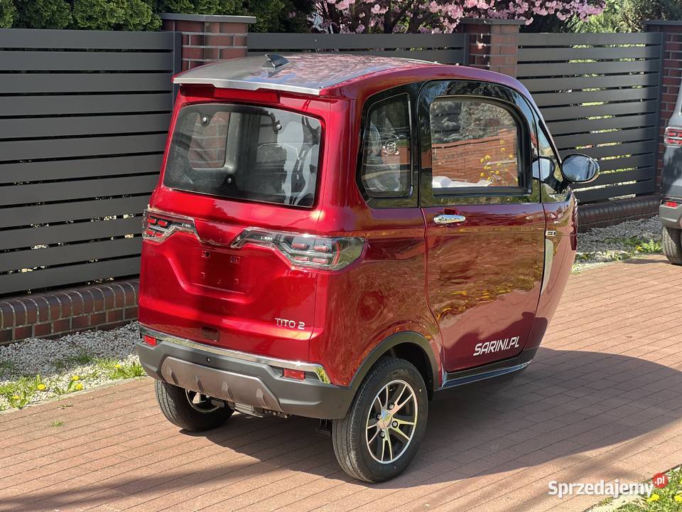 SARINI TITO 2 Najtańszy elektryczny pojazd w motorower Nakło nad Notecią