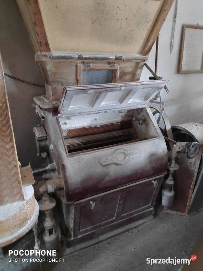 Wyposażenie komplet młyn zbożowy elektryczny Kraczewice Prywatne