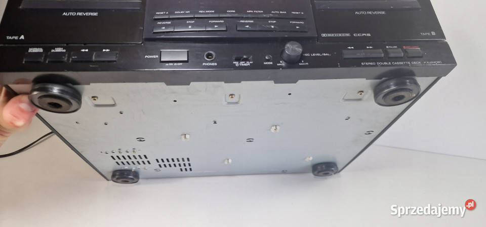 Magnetofon Kenwood KXW4080 casette deck Międzychód