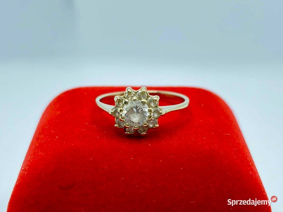 Złoty Pierścionek pr 585 236g R15 Elbląg