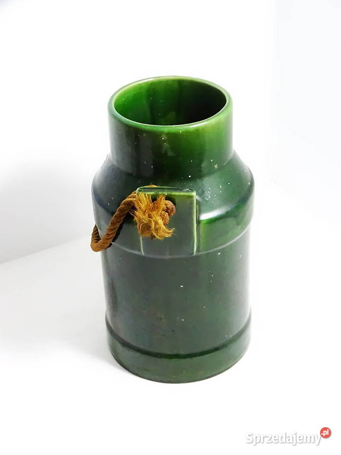 Kanka ceramiczna ze sznurkiem dekoracyjne Biłgoraj