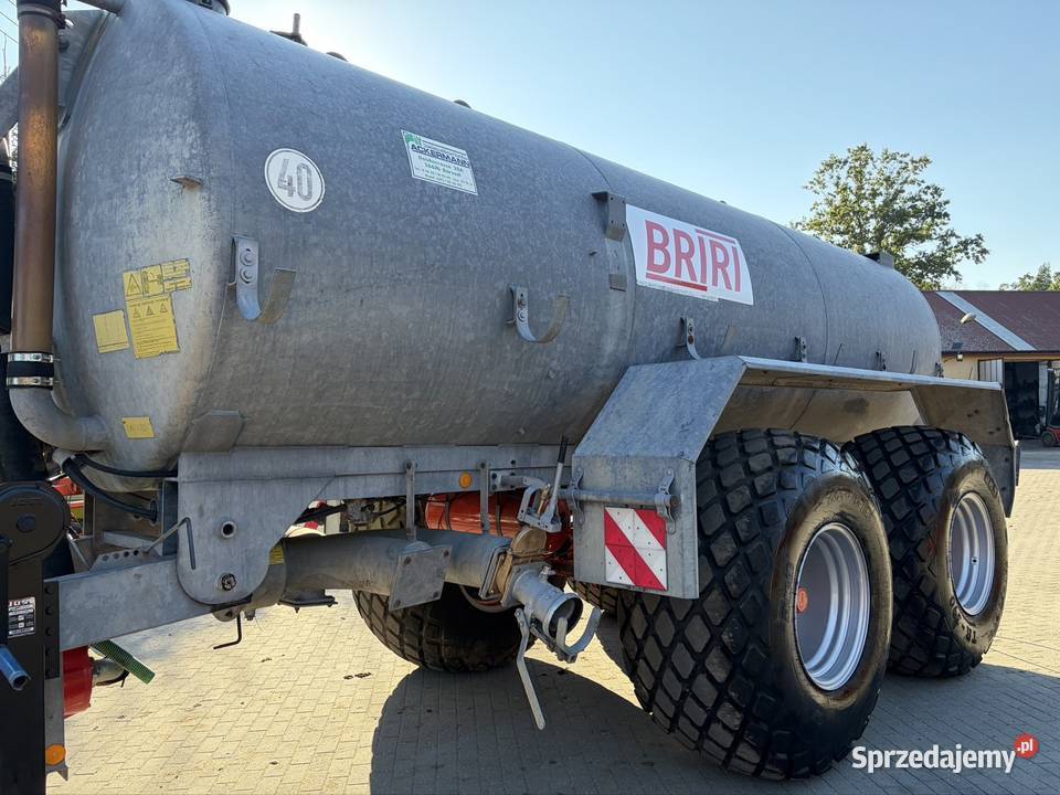 Beczkowóz Briri 14000 litrów beczka szambiarka Myszyniec