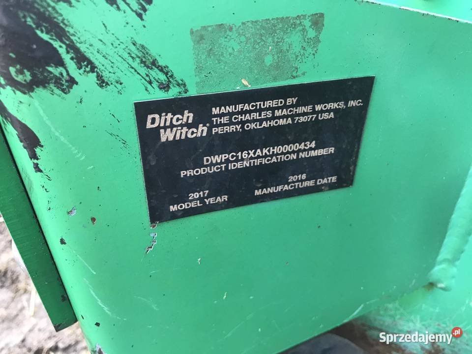 GĄSIENICOWA Koparka łańcuchowa DITCH WITCH C16X małopolskie Tarnów