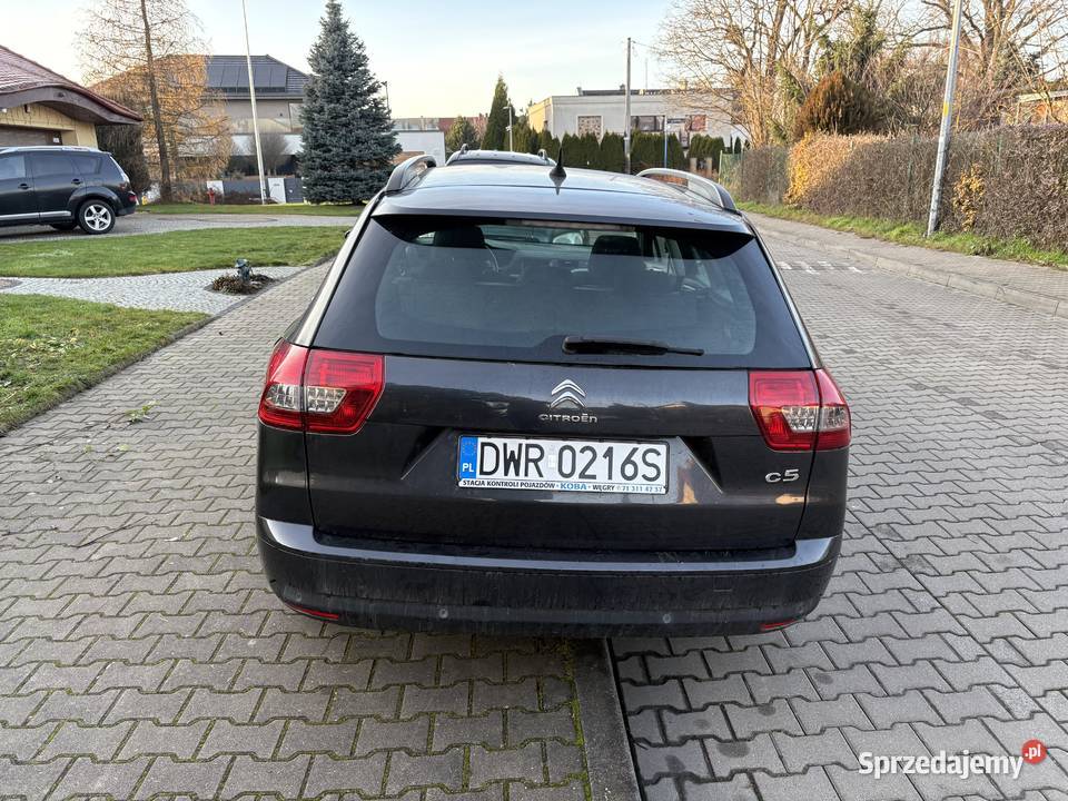 Citroen C5 Raty Prywatnie Gotowy do jazdy kombi dolnośląskie Wrocław