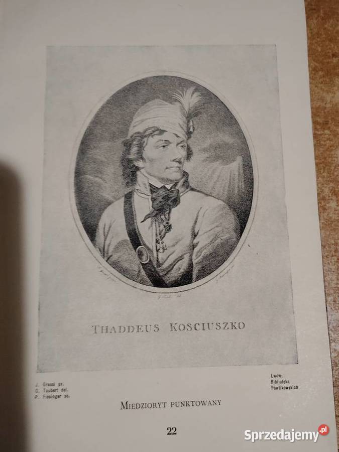 PORTRETY KOŚCIUSZKI 47 REPRODUKCYI Gumowski Lwów