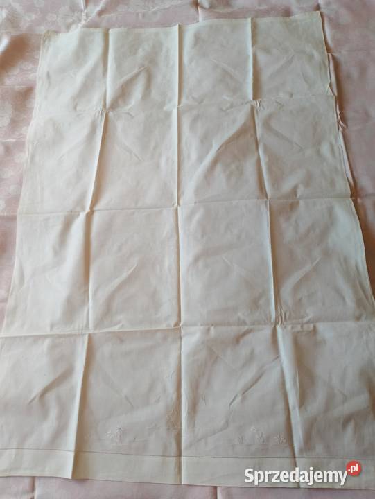 Nakrycie na łóżeczko KAPA cienka płócienna wielkopolskie Oborniki