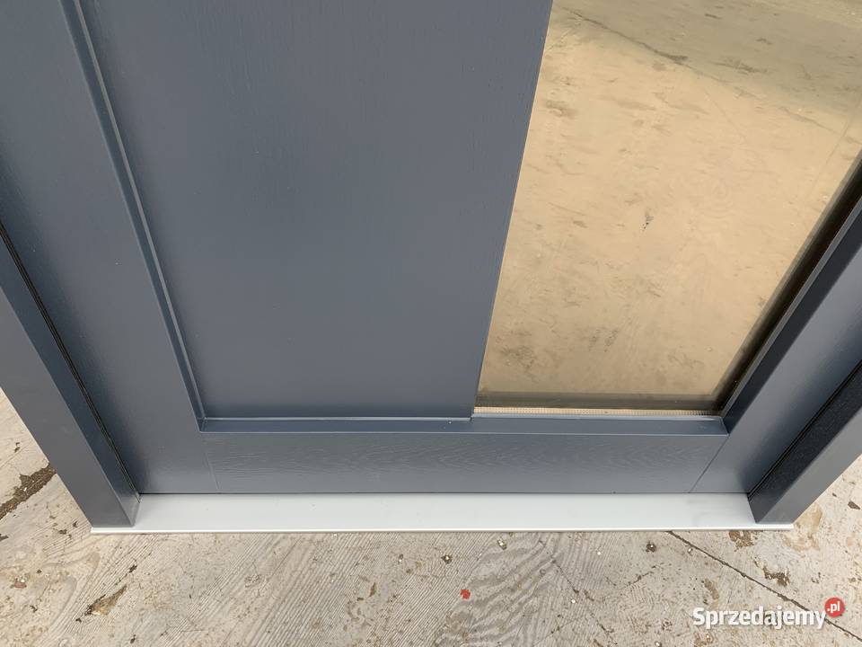 Drzwi zewnętrzne ocieplane ATRACYT BIAŁE KRIS Grzybno