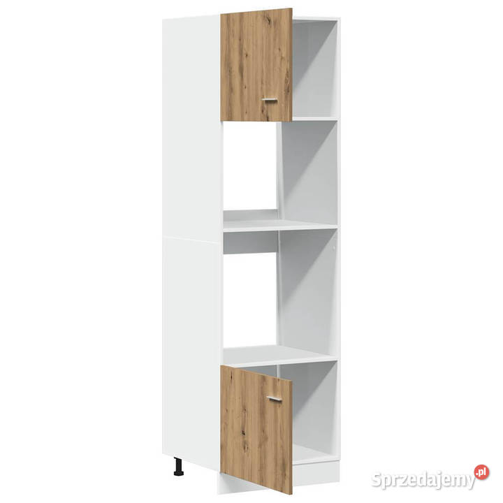 Szafka na mikrofalówkę dąb artisan 60x57x207 sprzedam