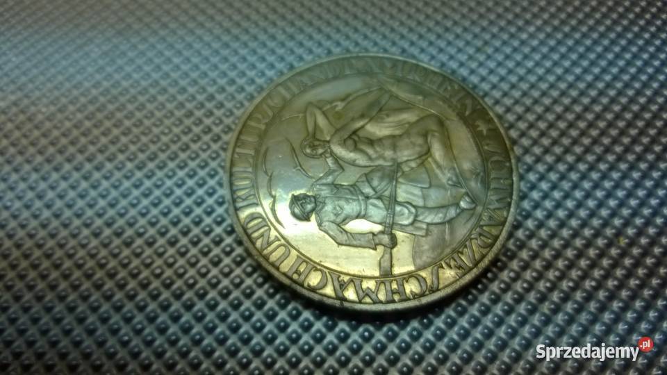 medal 1922 DEUTSCHER NOTUNDSCHMACH TALER mazowieckie