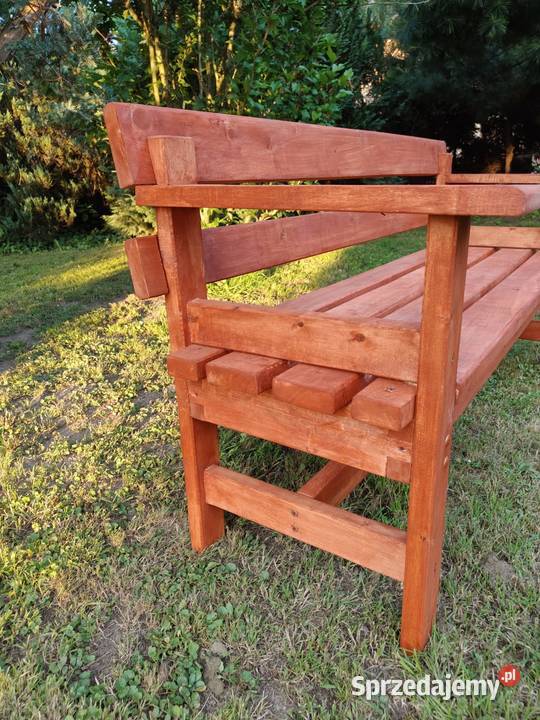 SPRZEDAM DREWNIANĄ ŁAWKĘ lubelskie Zubowice