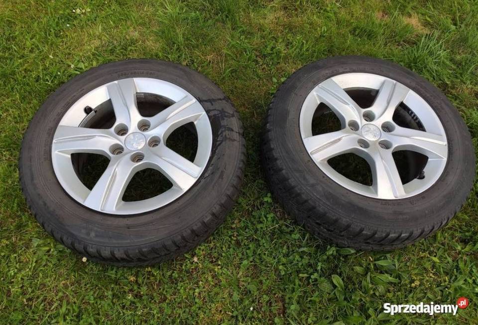 Felgi aluminiowe na oponach zimowych Peugeot 508 Gliwice