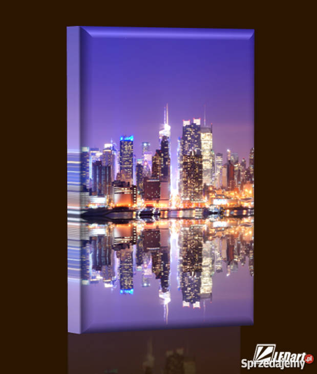 Obraz pionowy z iluminacją LED 110x75 Kraków sprzedam