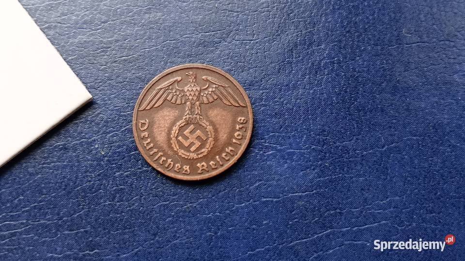 Stare monety 1 fenig 1938 D NIemcy Kolekcje