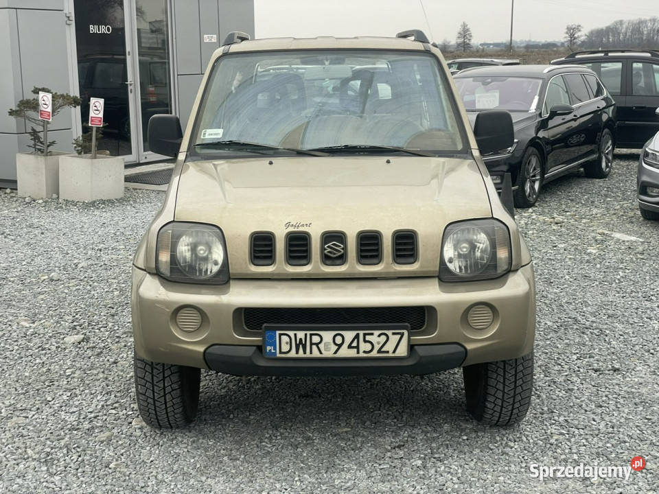 Suzuki Jimny 13 VVT 82 LPG 2003r 4WD Rok produkcji 2003 Wojkowice