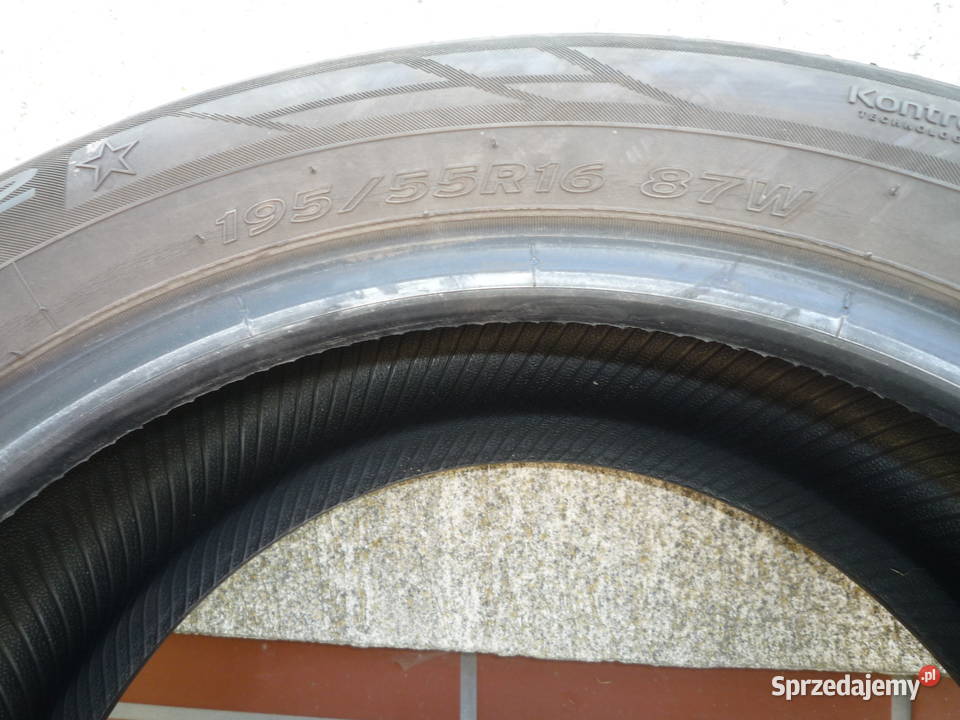 Opony letnie 195 55 R16 87W Hankook Pozostałe Poznań sprzedam