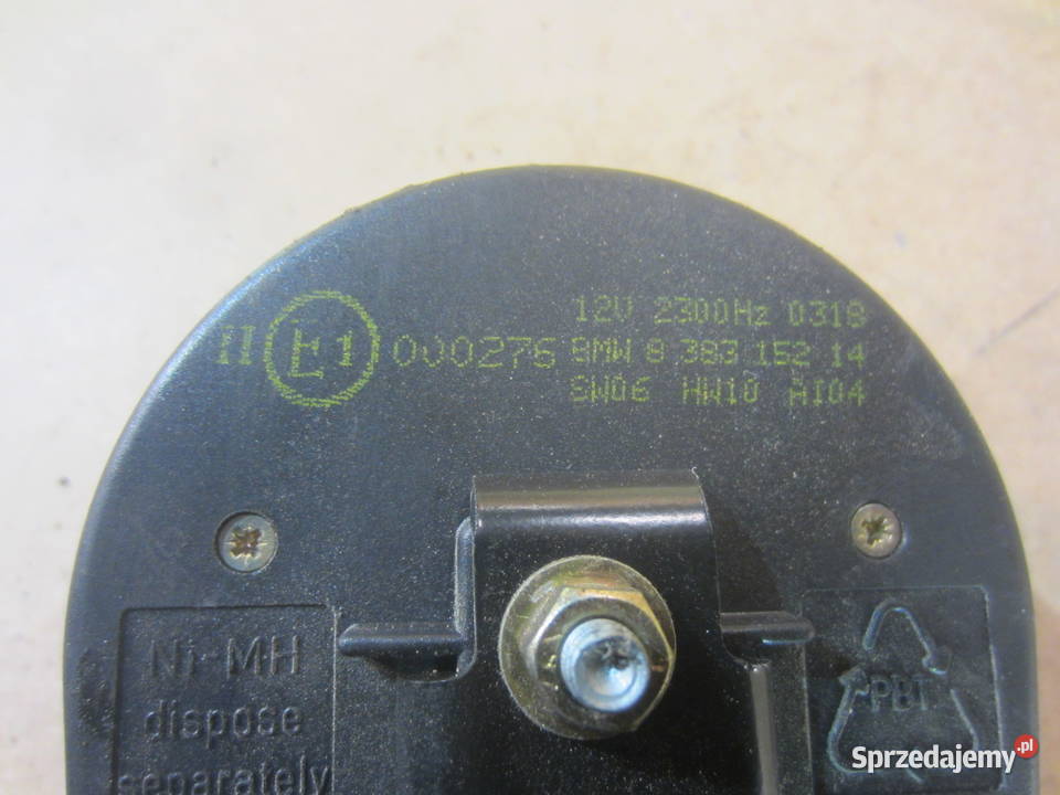 syrena alarmu OEM bmw e46 838315214 osobowe Szczecin